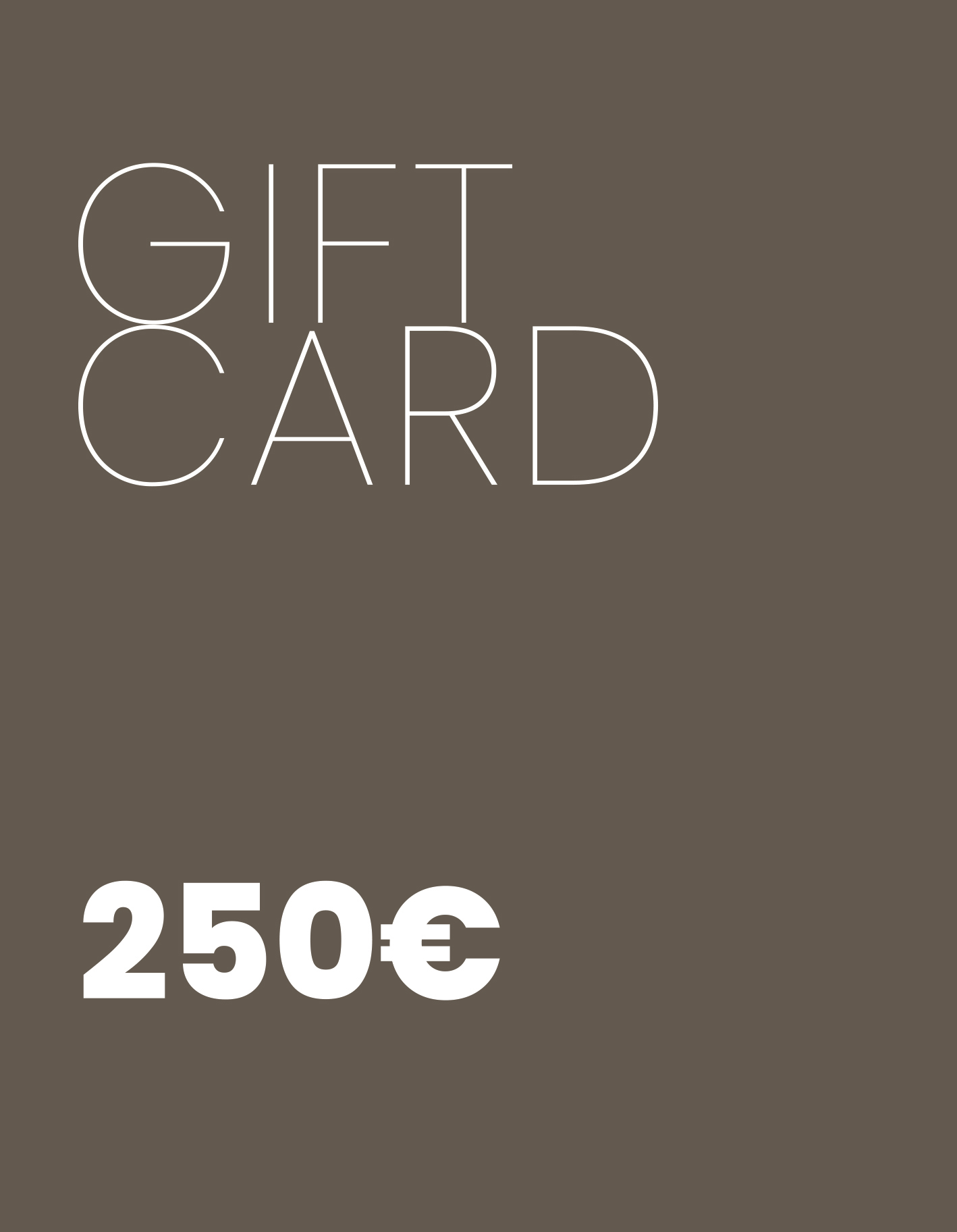 Gift Card 250