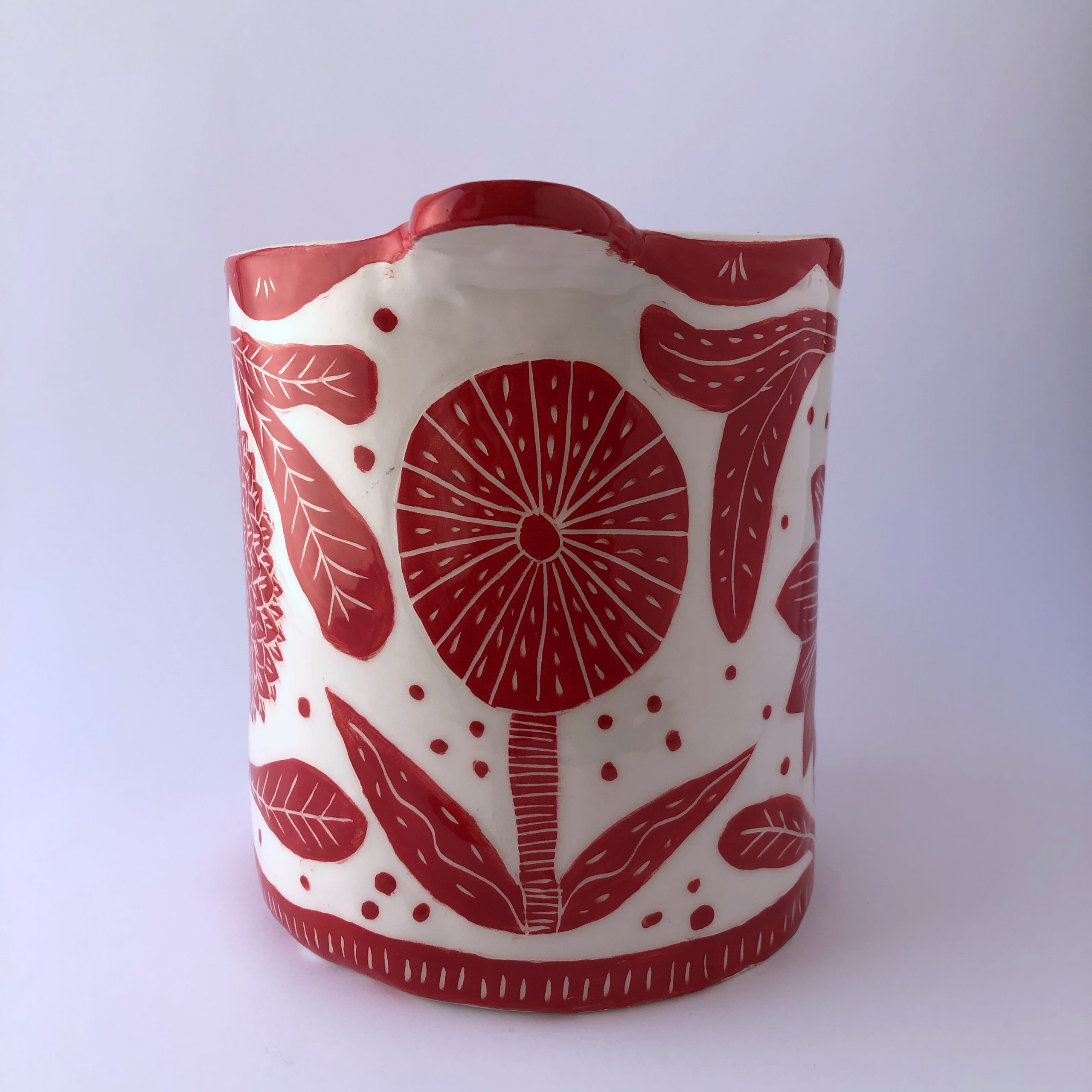 Vase – red