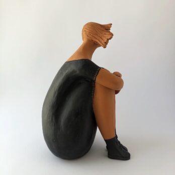 Donna con Stivaletti in nero